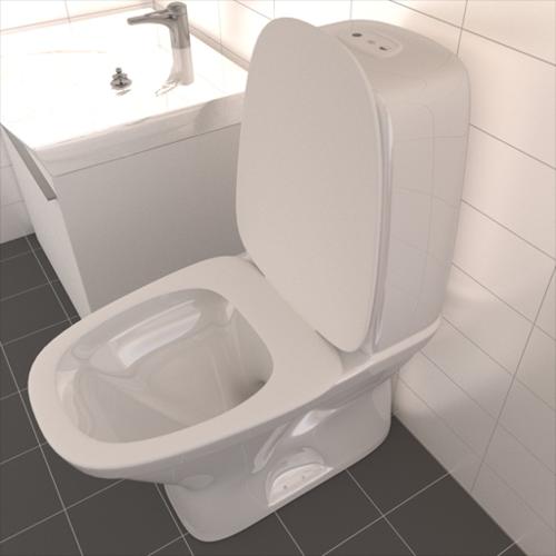 Toilet High Poly preview image